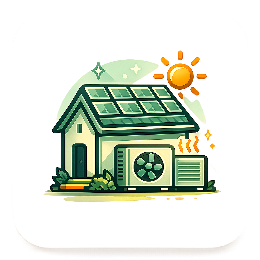 Système solaire combiné sur la maison
